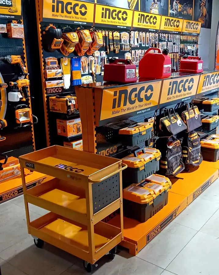 Cajas de herramientas, bolsos y carrito INGCO